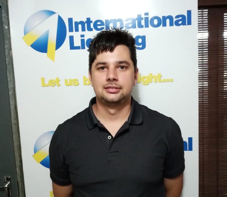 Stevan Jacobs joins International Lighting as Warehouse Manager